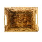 Корзина для хранения 25x17x19 см гиацинт цвет бежевый