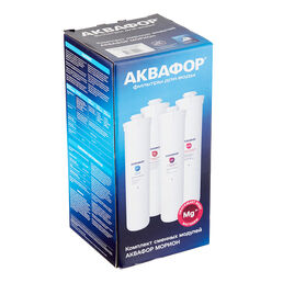 Комплект картриджей для фильтра Аквафор К5-К2-КО-50S-К7М для обратного осмоса