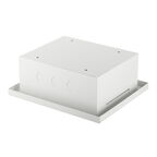 Щит распределительный встраиваемый Dekraft ЩРВ-12 металлический IP31 250х300х120 мм 12 модулей