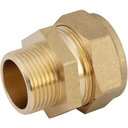 Муфта комбинированная Stahlmann 3/4"x20 мм НР латунь SSML2003/4BEF
