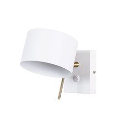 бра ARTE LAMP Sebastian E14 1х40Вт металл белый