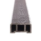 Перила прямоугольные ДПК 45x92x3000 мм венге