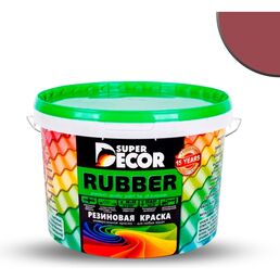 Резиновая краска SUPER DECOR №04 Дикая вишня 4630024700370