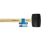 Киянка резиновая черная Vertextools 10-51-450 450 г