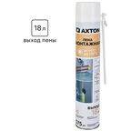 Пена монтажная бытовая Axton летняя 18 л 575 мл