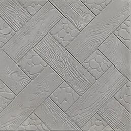 Плитка тротуарная Ялта 300x300x30 мм цвет серый