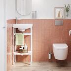 Опора для раковины Konsensa Бруклин 40 38x81 см цвет белый