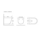 Подвесное биде Grossman GR-B4412M