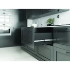 Комплект шариковых направляющих 350 мм, сталь, цвет серебро