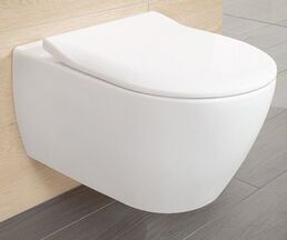 Унитаз подвесной Villeroy&Boch Subway 2.0 5614R201 с крышкой