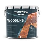 Антисептик защитно-декоративный Текстурол Woodline ДЗС полуглянцевый тик 3 л