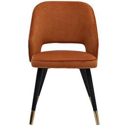 30C-1205-1 TER Стул велюр терракотовый 53*60*83см Garda Decor