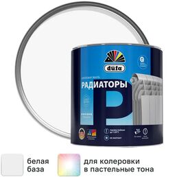 Эмаль для радиаторов Dufa Aqua-Heizkorperlack глянцевая цвет белый 0.75 л