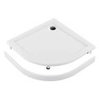 Экран для душевого поддона Metakam Joy 1/4 Круга 80x80 см