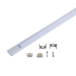 Профиль для ленты LED Gauss врезной гл 7mm - 2m