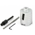 Коронка алмазная по бетону 80мм Hilberg Laser HM203
