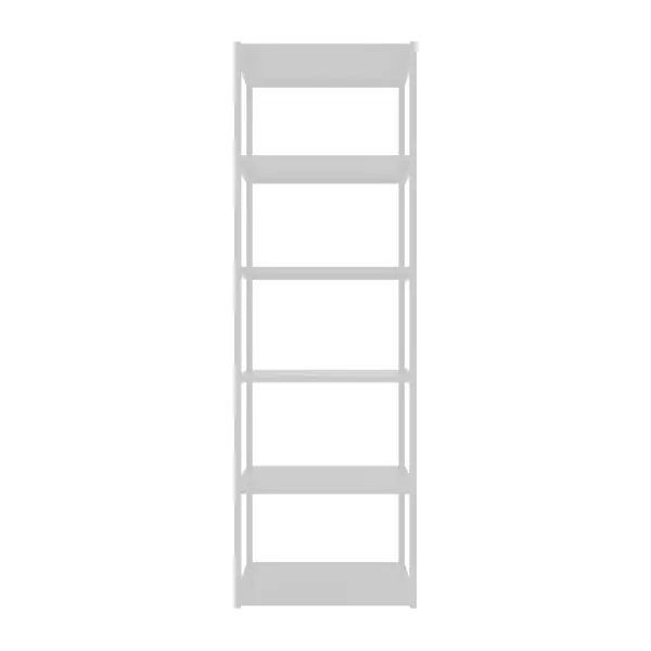 Полка навесная Ферро 58x180x29 см металл цвет белый