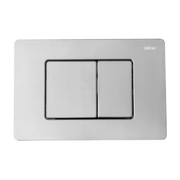 Комплект унитаза с инсталляцией Abber Bequem AC1100-AC0105-AC0120 белый, кнопка хром