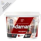 Краска фасадная Parade Adamant матовая цвет белый база А 5 л