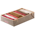 Ящик с отделениями Casy Home For Professionals 50x32x12см, коричневый