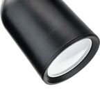 Трековый светильник спот поворотный Ritter Artline 55x87мм под лампу GU10 до 2.6м² пластик цвет чёрный