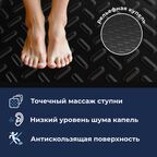 Поддон для душа квадратный керамический RGW CR B Черный 900x900
