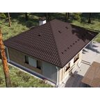 Металлочерепица 0.5 мм 2200x1180 мм RAL 8017 коричневый