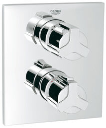 Внешняя часть термостатического смесителя для ванны GROHE Allure, хром (19446000)