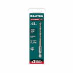 KRAFTOOL НЕХ-1/4 , d 4.5 х 87 мм, сверло по металлу для винтовёртов и шуруповертов IMPACT READY (29652-4.5)