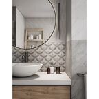 Настенная плитка Gracia Ceramica Tanto 02 25x60 см 1.2 м² цвет серый