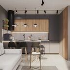 Фасад для кухонного шкафа София грей 59.7x76.5 см Delinia ID ЛДСП цвет серый