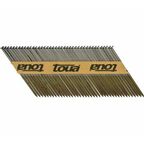 Ершённые гвозди для нейлеров TOUA D34 2,87/50 мм без покрытия Ri, 400 шт.