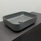 Накладная раковина Comforty T-Y9378MDH 50 см, графит матовая
