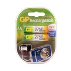 Аккумулятор GP Ni-Mh HR6 AA 2750 мАч 1.2В 2 шт.