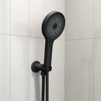 Подключение шланга Iddis Built-in Shower Accessories с держателем латунь черное (003BL01i62)