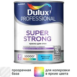 Краска для стен Dulux Super Strong матовая прозрачная база BC 0.9 л