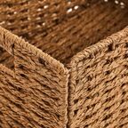 Корзина для хранения 31x15x23 см бумага цвет коричневый
