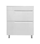Мебель для ванной комнаты Эстет Kare Luxe 70 см ФР-00007071
 напольный 2 ящика