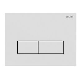 Клавиша смыва для инсталляций Siamp Plank белая глянцевая (10006930)