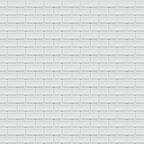 Панель ПВХ 600х600х6 мм eclectica офсет Grace белый кирпич 0,36 кв.м
