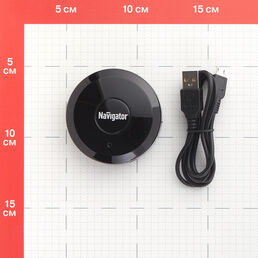 Умный пульт Navigator Smart Home NSH-SNR-IR01 черный