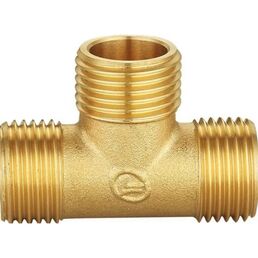 Резьбовой латунный тройник DOUBLE-LIN LL6135B (1/2")
