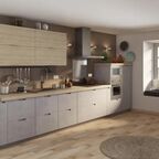 Фасад для кухонного шкафа Берлин 59.7x38.1 см Delinia ID МДФ цвет серый