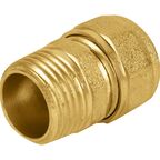 Муфта комбинированная Aquabeam 1/2"x16 мм НР латунь ABO.301.Y.001604