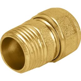 Муфта комбинированная Aquabeam 1/2"x16 мм НР латунь ABO.301.Y.001604