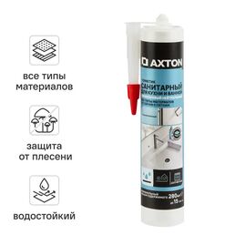 Герметик силиконовый Axton прозрачный 280 мл