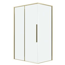 Душевой уголок Grossman Galaxy 100x70 120.K33.01.1070.32.00 без поддона, стекло прозрачное, профиль золото сатин