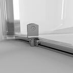 Душевой уголок Niagara Nova 90x100 NG-66-9A-A100-34 стекло прозрачное, профиль хром, без поддона