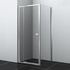 Душевой уголок Wasserkraft Aula 100x100 11P19 стекло прозрачное, профиль серебро