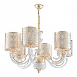 Подвесная люстра Arte Milano Florentia-8857 308857/6 Wh/Gd